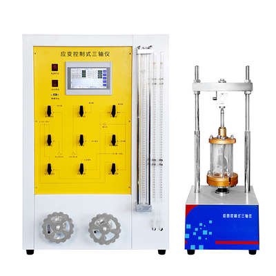 Η πίεση έλεγξε τις Triaxial συσκευές για τη δύναμη εδαφολογικών δειγμάτων