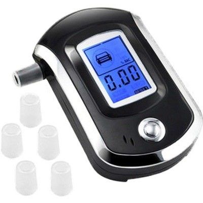 Ψηφιακός ελεγκτής Breathalyer Acohol ελέγχου MCU με το επιστόμιο