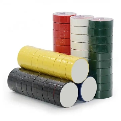 Ηλεκτρική ταινία μόνωσης PVC, αυτοκόλλητη τυλίγοντας ταινία σωλήνων