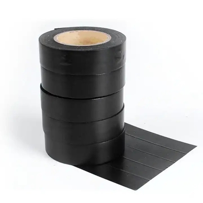 Μαύρη ταινία λουριών καλωδίων PVC αντίστασης χαμηλής θερμοκρασίας προστασίας του περιβάλλοντος