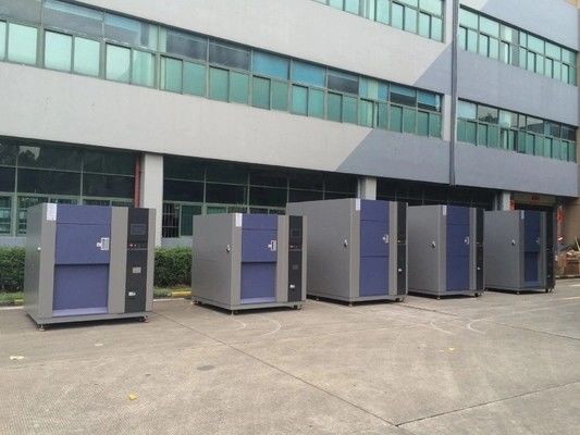 Καυτή και κρύα αίθουσα 220V 50Hz δοκιμής αντίκτυπου τύπων αέρα δύο ζωνών