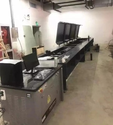 200Ton ηλεκτρο υδραυλικός σερβο οριζόντιος εξεταστικός προσαρμοσμένος μηχανή cOem