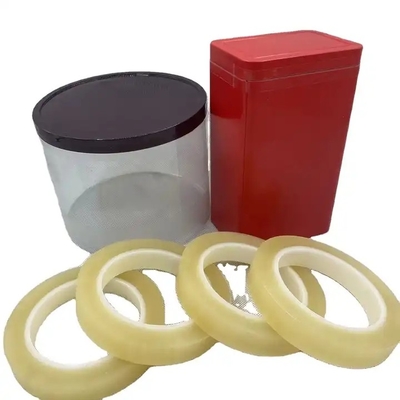 συσκευάζοντας ταινία PVC 5mm 6mm για τη σφράγιση των κιβωτίων μπισκότων και των κιβωτίων τροφίμων
