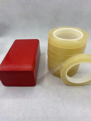 συσκευάζοντας ταινία PVC 5mm 6mm για τη σφράγιση των κιβωτίων μπισκότων και των κιβωτίων τροφίμων