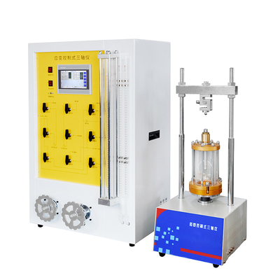 Η πίεση έλεγξε τις Triaxial συσκευές για τη δύναμη εδαφολογικών δειγμάτων