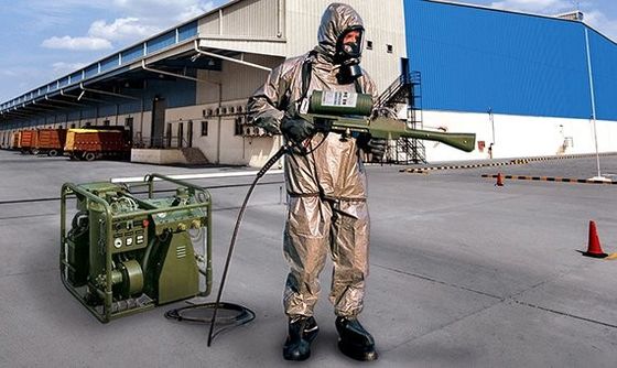 SANIJET C.1218 Πολυλειτουργικά πυρηνικά βιολογικά και χημικά συστήματα καθαρισμού