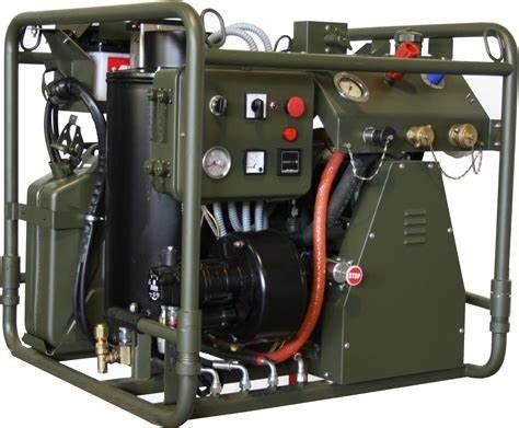 SANIJET C.1218 Πολυλειτουργικά πυρηνικά βιολογικά και χημικά συστήματα καθαρισμού