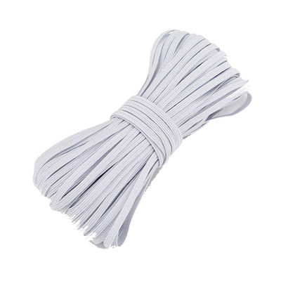 3mm Spandex επίπεδο στρογγυλό ελαστικό Earloop για τη μίας χρήσης χειρουργική μάσκα