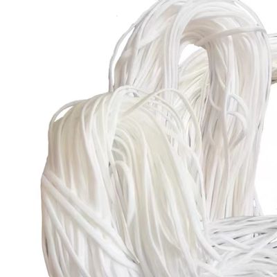 3mm Spandex επίπεδο στρογγυλό ελαστικό Earloop για τη μίας χρήσης χειρουργική μάσκα