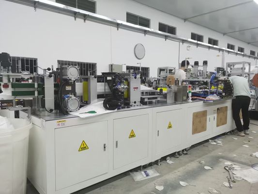 220V υπερηχητική πλήρως αυτόματη μη υφανθείσα ιατρική μηχανή μασκών προσώπου