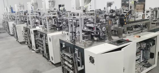 10KW μίας χρήσης ιατρική μηχανή 80 κατασκευής μασκών - 100pcs/minutes